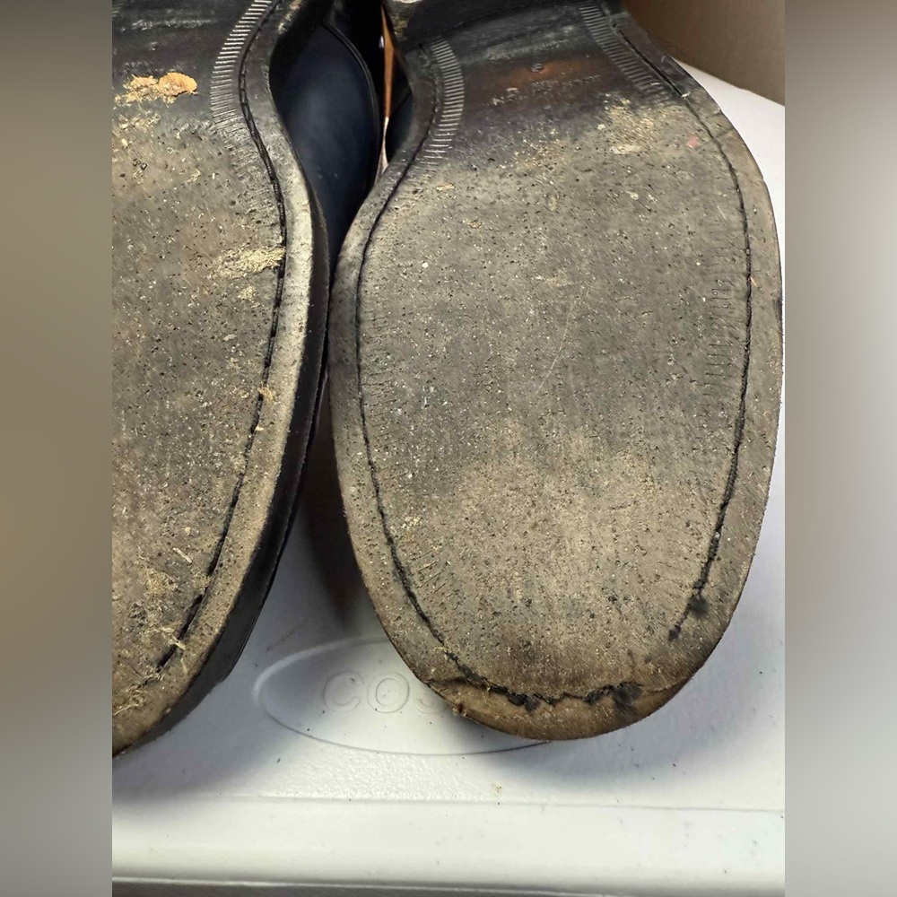 Louis Vuitton Runway Brown Leather Metal Palace Derby Shoes Sz 9 - Picture 2 of 16